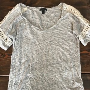 J crew Embroidered T Sm